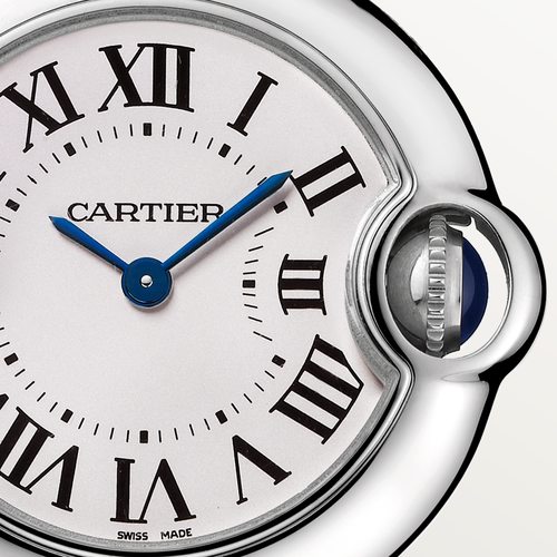 Ballon Bleu De Cartier Watch Silver Opaline Dial